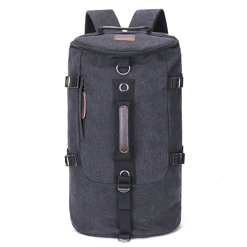 Fashionable backpack bag, large capacity men's outdoor travel sports backpack, trendy canvas student designer bag