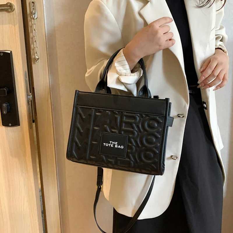 2025 New Wen Handbags Letter Shoder Bags Fem Handbag Tote Bag Shopper Purses PU Crossbody Bags Wen Cluh Bag Y250321