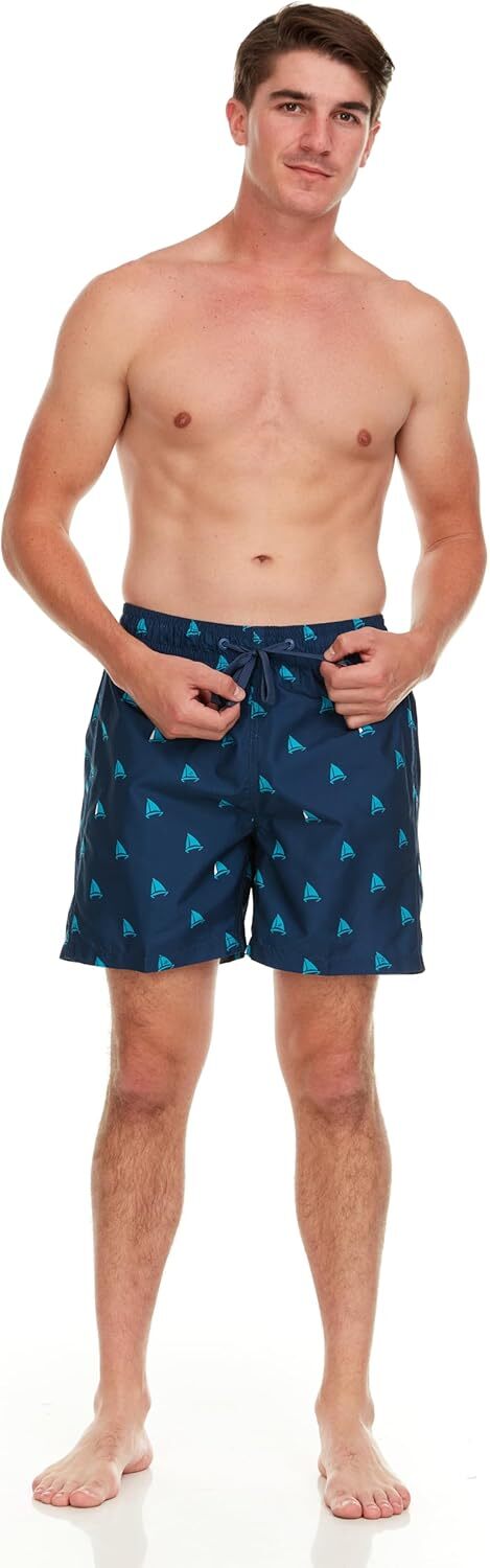 Men's Monaco Swim Trunks (Regular & Extended Sizes)