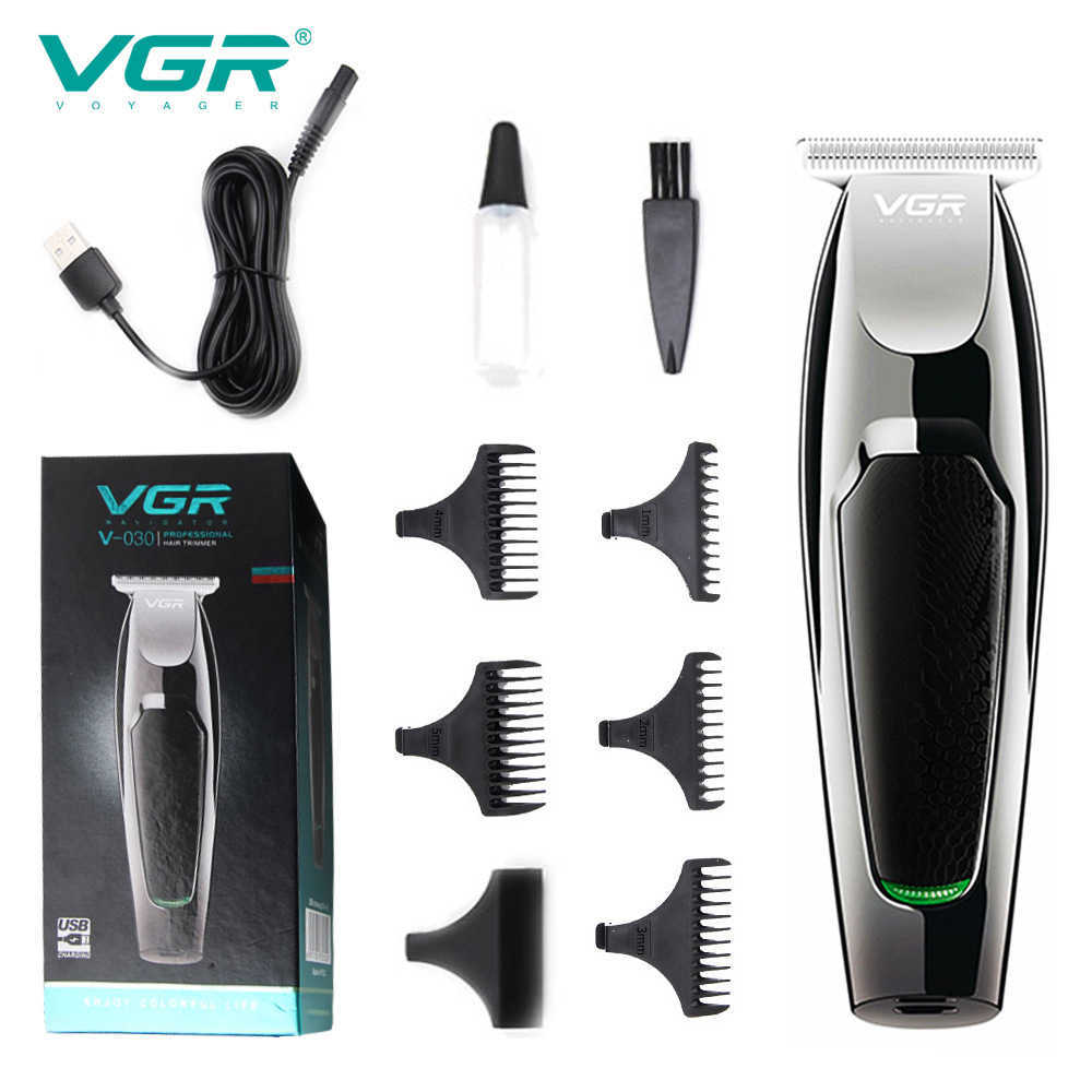 VGR030 Electric hair clipper Cross border oil head electric clipper Razor 0 knife head sculpting bald hair clipper W241212
