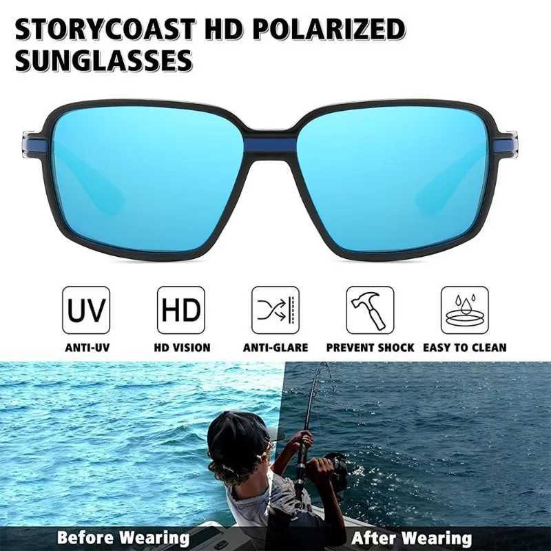 Polarized Fishing Sunglasses for Men Driving Shadows for Men Sunglasses for Hiking Classic UV400 Glasses W250315