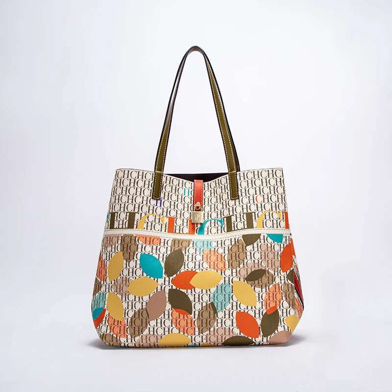 Women's Shoulder 2024 New Fashion Casual Tote PU Large Capacity Commuter Office Class Underarm Bag