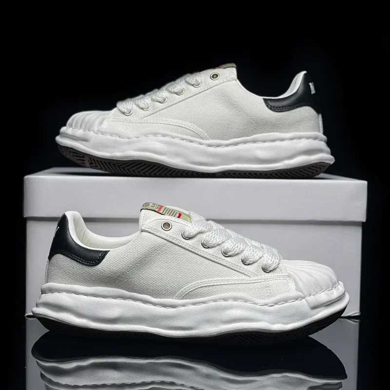 Breathable dissolving shoes for couples canvas shell toe shoes new little white shoes Y250315