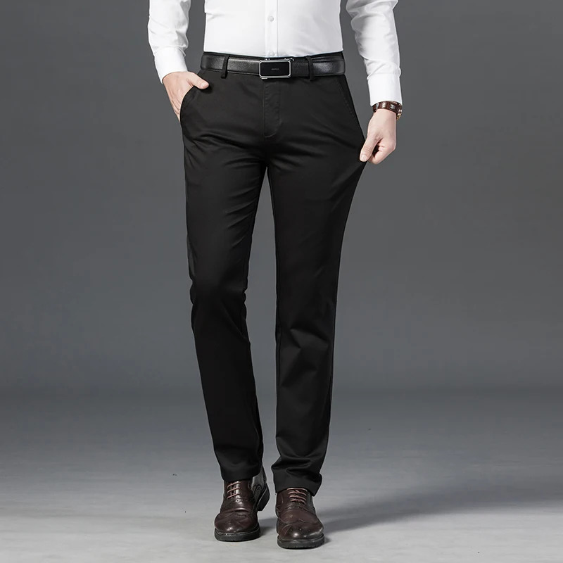 Mens Pants Fashion Matching Casual Men 250313