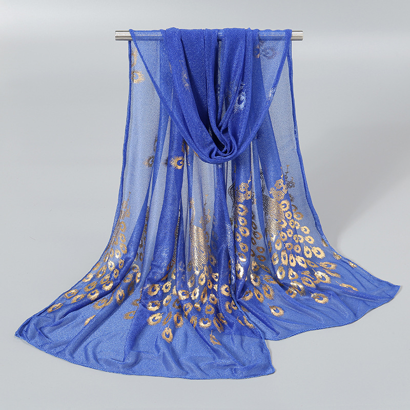 8085 style solid color mid-length scarf European
