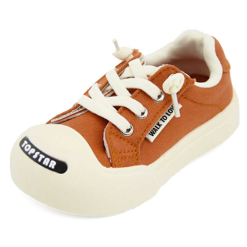 Athletic Outdoor TS Childrens Shoes Childrens Canvas Shoes 2025 Spring and Autumn Girls Board Shoes Boys Baby Shoes Kindergarten Indoor Shoes TrendY25