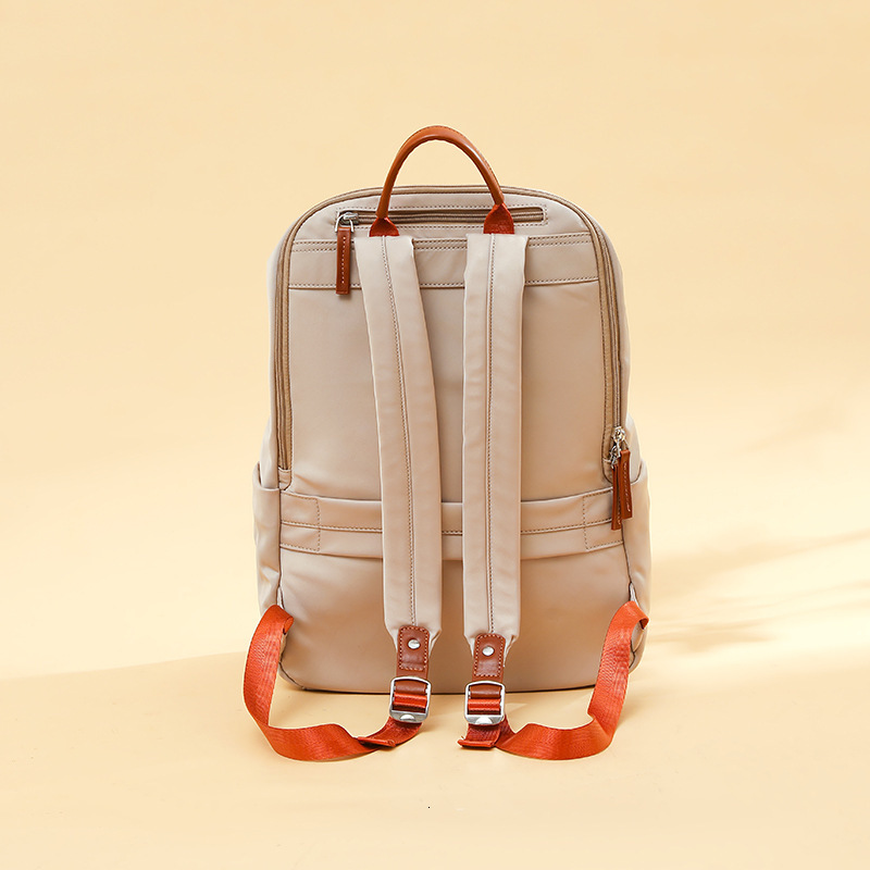 Shoulder For Women 2024 New Oxford Cloth Simple College Student Backpack Lightweight Large Capacity Travel Business Computer Bag