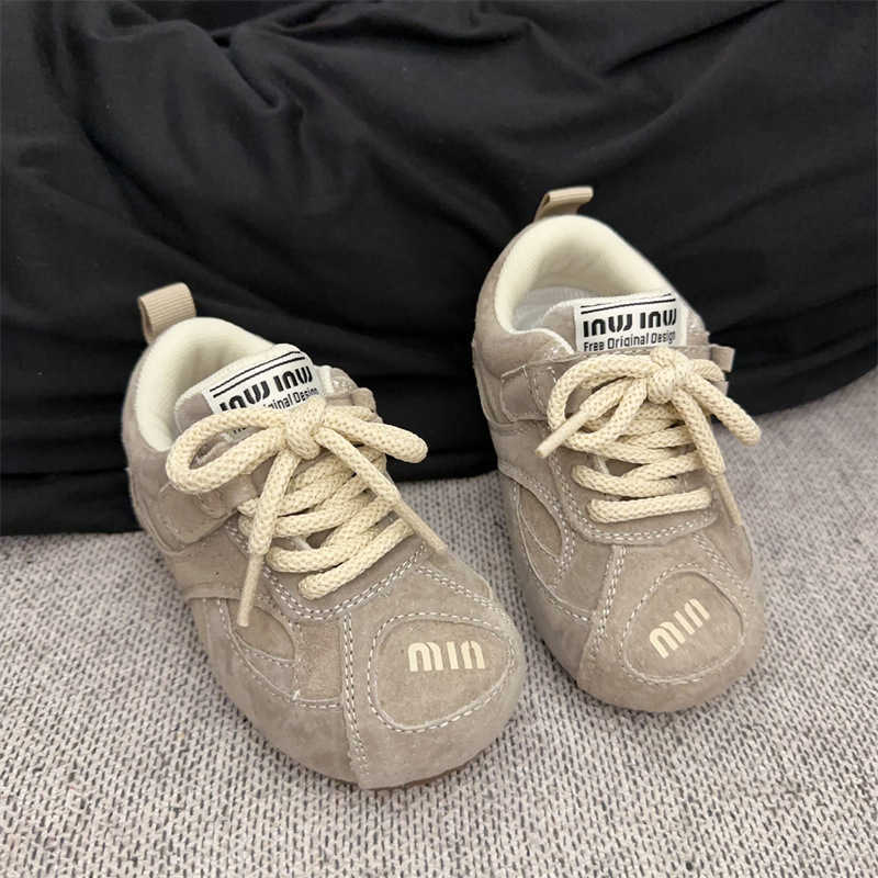 Athletic Outdoor 2025 autumn winter casual suede board for boys and girls fashionable soft soled sports cotton shoes childrens shoe H260130