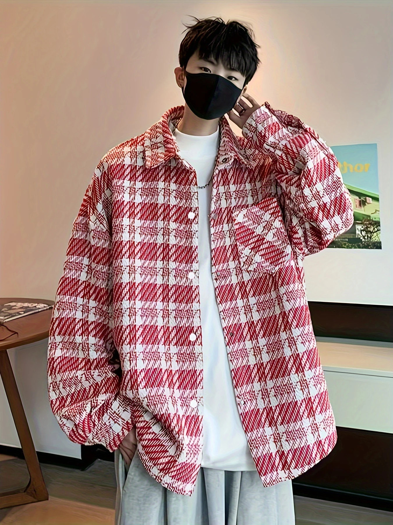 fashion casual mens jacket light style clothing 250312