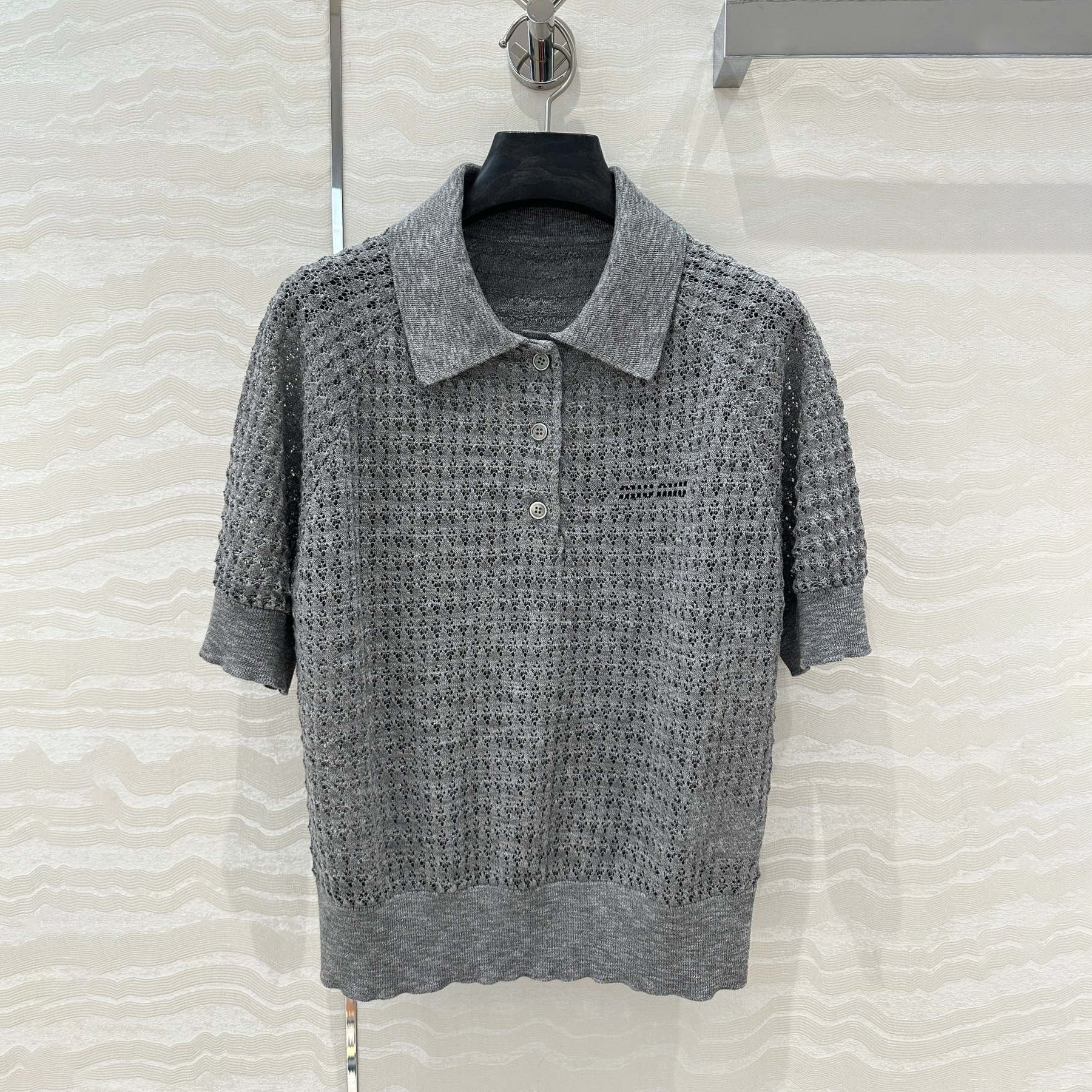 Women's Polos designer Polo Shirts High Quality Designer Upper T-shirt Mini Department Hollow Collar Breathable WSOR