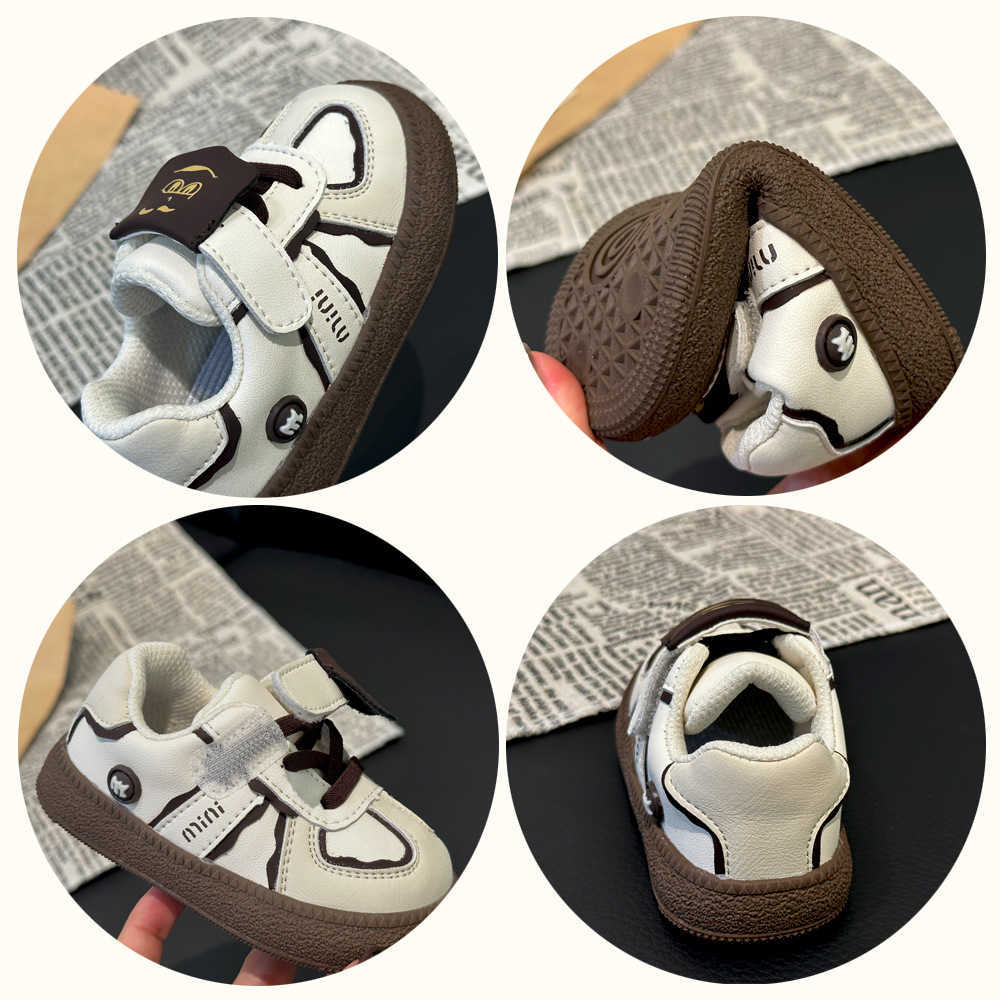 Athletic Outdoor Girls board shoes spring and autumn styles childrens casual shoes boys moral training shoes children aged 13 baby soft soled walking 