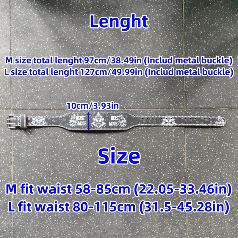 Men Weightlifting Belt Gym Women Weight Lifting Heavy Strength Training for Powerlifting Deadlift Squat Waist Support 250314