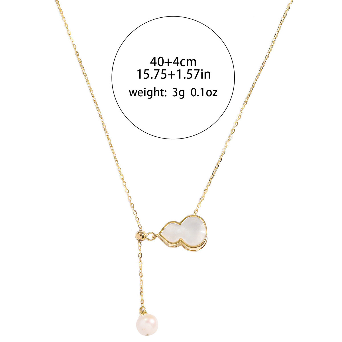 S925 Silver Necklace Women Set Diamond Gourd Fashion Simple Clavicle Chain Niche Design Flu Necklace Jewelry Accessories