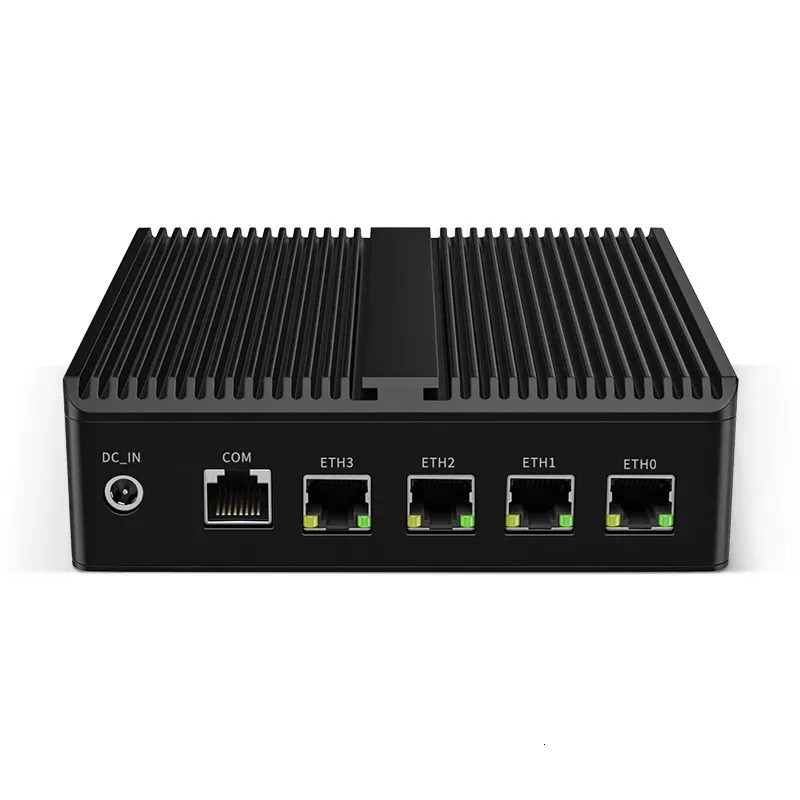 Intel Twin Lake N150 /N100 Soft Router Fanless Mini PC 4x Intel i226 2.5G LAN HD DP pfSense 4G/5G Firewall Appliance ESXI AES-NI