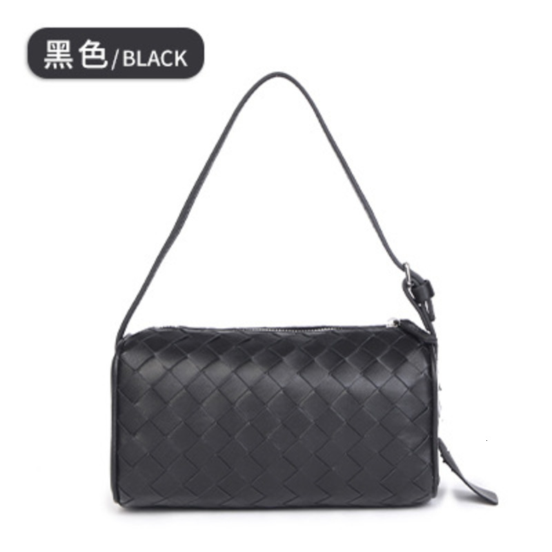 24 New Pleated Pillow Bag Woven Single Shoulder Crossbody Leather Handbag For Women, Compact And Versatile