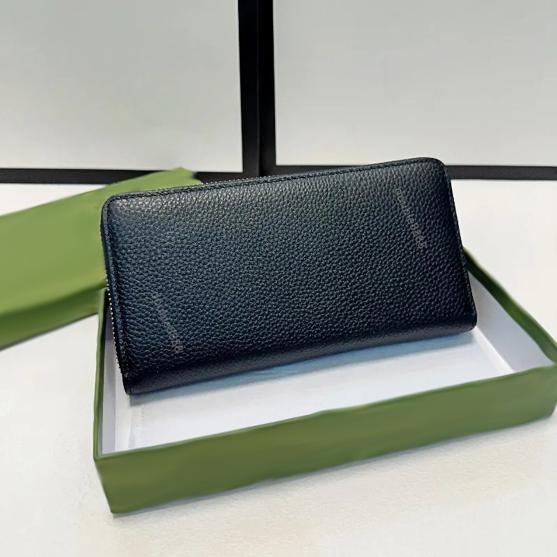 Designer zipper bag fashion wallet unisex clutch bag vintage small square bag high quality leather luxury party card bag