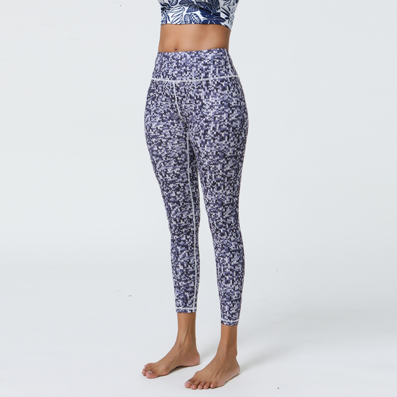 New leggings Yoga Pants Printed Colorful printed yoga Fitness pants tracksuit