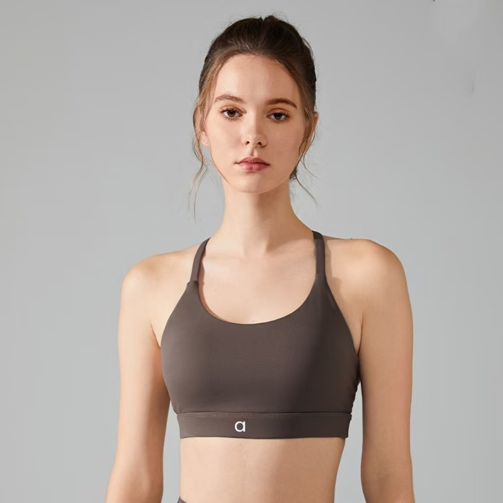 AYW249 Women Yoga Sport Bra Crop Top Bodycon Tank for Fitness Bras Girl High Elasticity Sport Tank Underwear Running Gym Top Wear