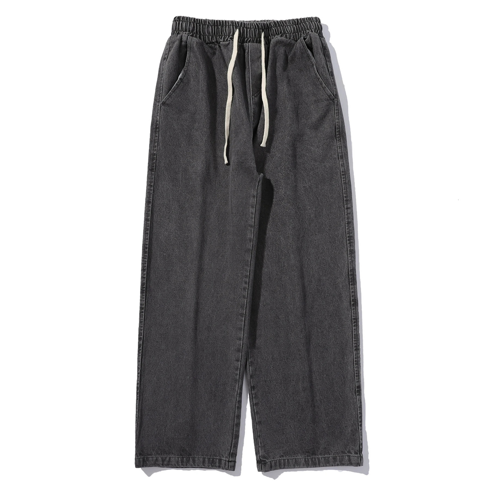 M-5XL teenage jeans slim and loose suitable for casual and casual sports pants straight leg fashionable jeans 250312