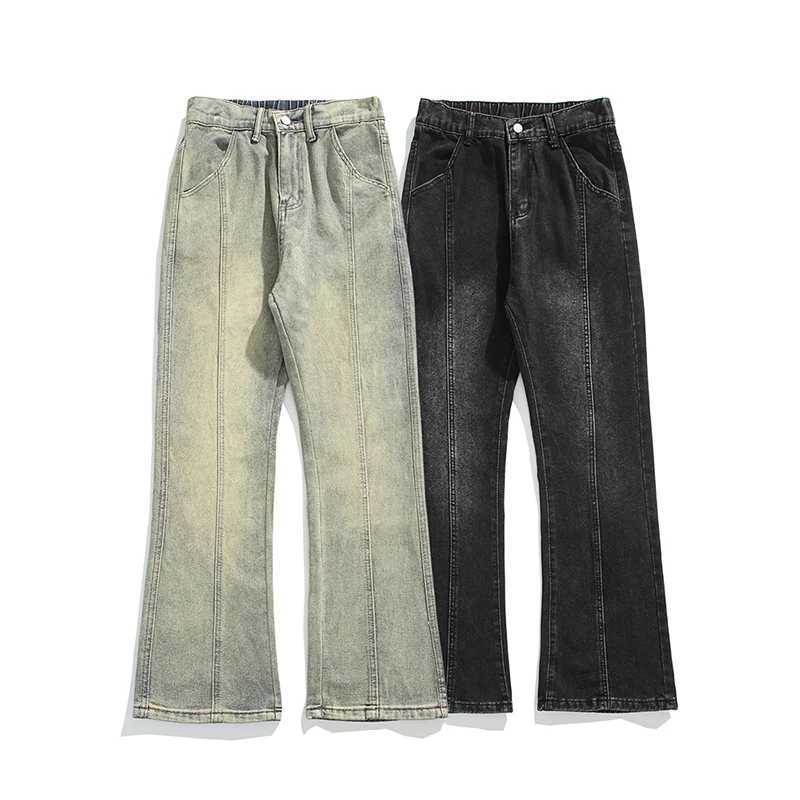 Men Do Old Casual Jeans fashion handsome classic everything wear durable fabric comfortable skin-friendly casual handsome pantsT250315