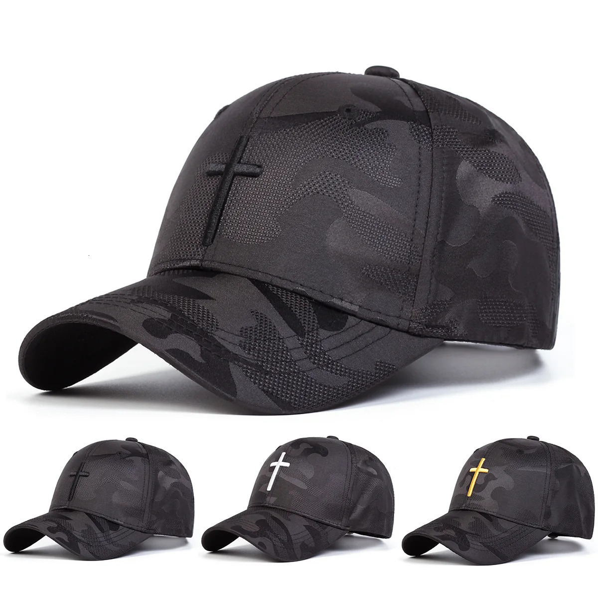 Fashion Faith Hardtop Mens and Womens Embroidered Camouflage Retro Baseball Hat Hip Hop Truck Hat Glasses Cobra 250314