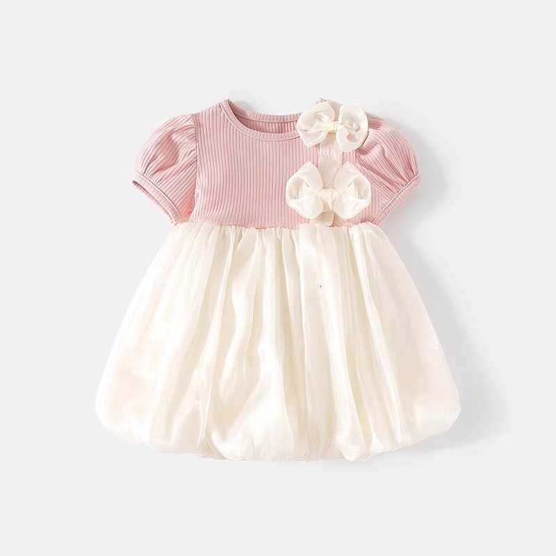 Girl's Dresses Girls' dress summer dress 2024 new stylish baby one year old dress children's dress summer children's princess dres