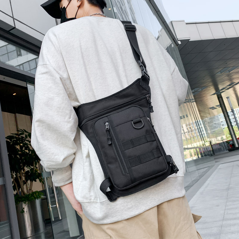 Outdoor backpack cycling and mountain climbing multifunctional leg motorcycle men's leisure crossbody, sports waist bag designer bag