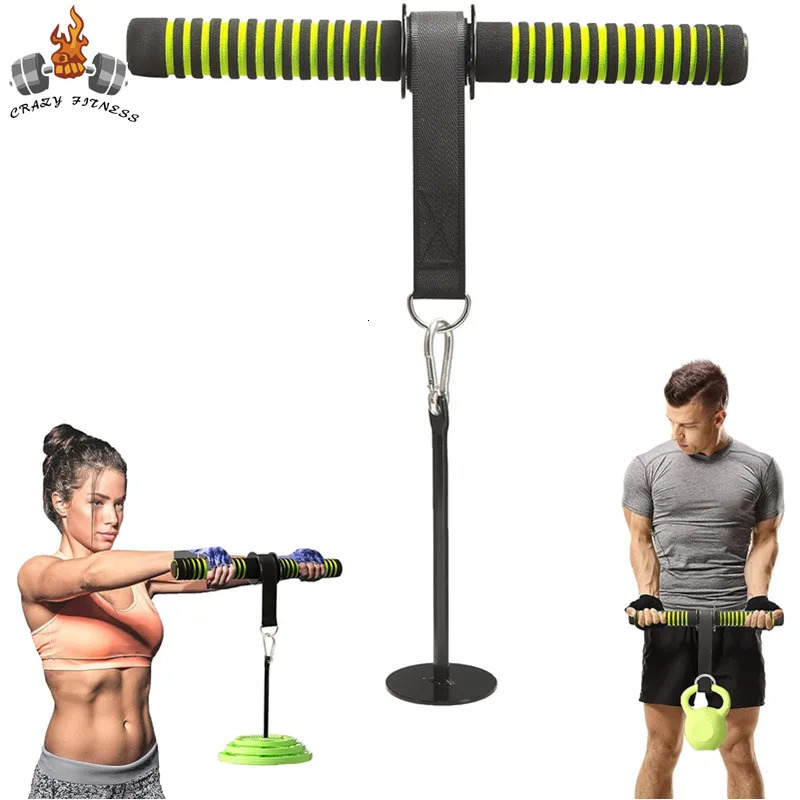 Fitness Forearm Trainer Strengthener Gym Hand Gripper Strength Triceps Exerciser Weight Lifting Rope Waist Roller Power Stick 250314