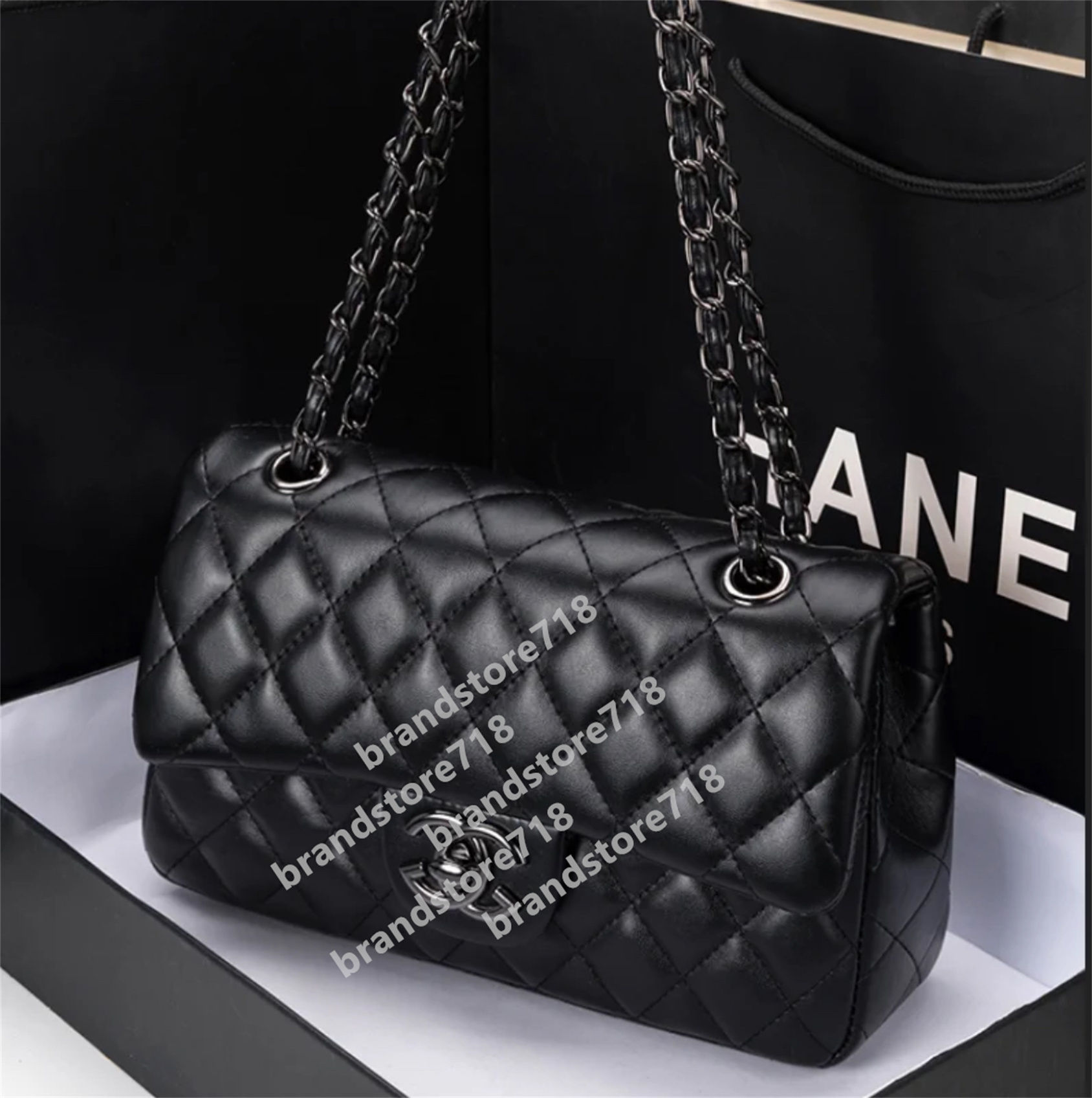 High-Quality Mini Chain Flap Designer bag Purse - Elegant Women's Handbag with Crossbody Strap