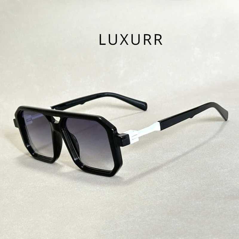 2024 Retro Fashion Mens Sunscreen Sunglasses Square Sunscreen Sunglasses Retro Flair Sunglasses Womens Tren Sunscreen Sunglasses Gafas De Sol W250315