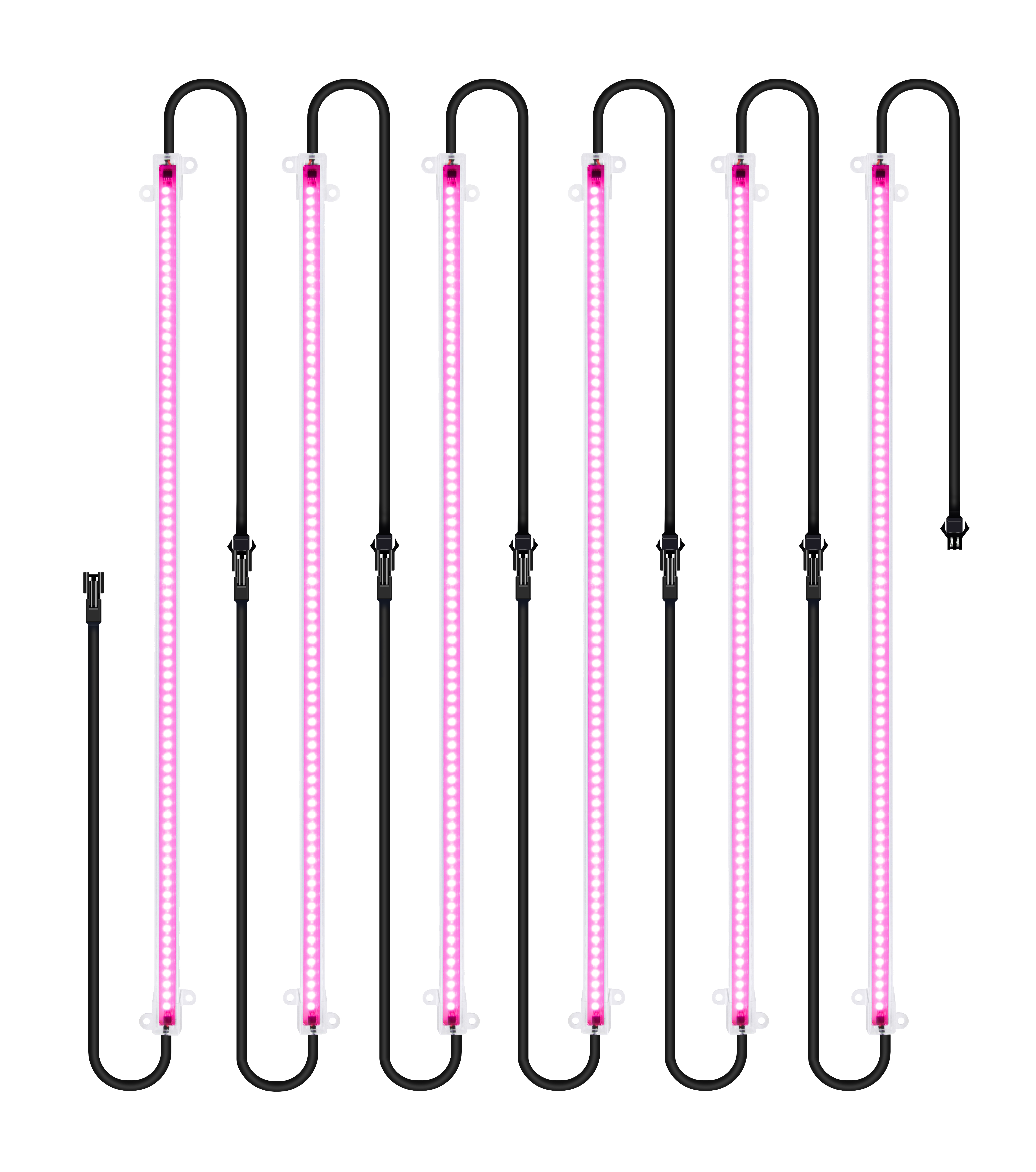 Efficient Full Spectrum LED Grow cabinet Tubes - Remote Controlled Lighting Solution for Optimal Plant Cultivation