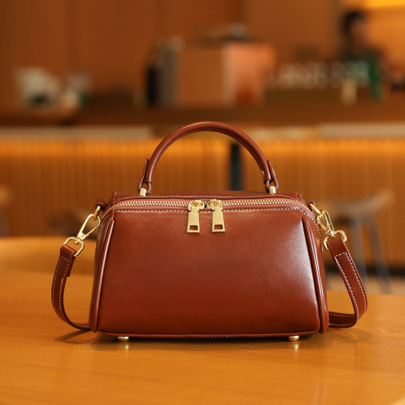 Casual Boston Pillow Women's New Versatile One Handheld Cross Shoulder Bag Trendy