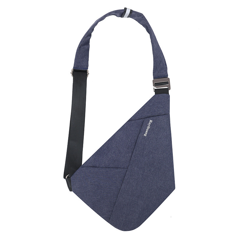 digital gun single shoulder chest trendy brand crossbody, close fitting anti-theft men's sports motorcycle riding small bag designer bag