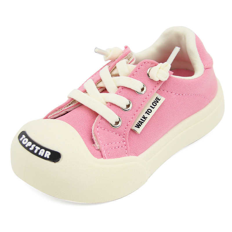 Athletic Outdoor TS Childrens Shoes Childrens Canvas Shoes 2025 Spring and Autumn Girls Board Shoes Boys Baby Shoes Kindergarten Indoor Shoes TrendY25