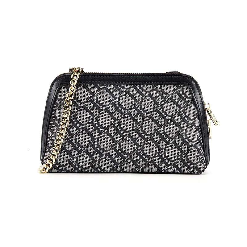 Retro Design Fashion Ladies Bag Chain Shoulder Strap Stamping Letter Printing Women Elegant Slanting Crossbody