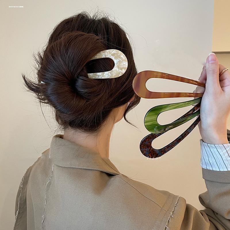 Trending Girl's Fashion Hair Pins - U-Shaped Hair Accessories with Unique Design