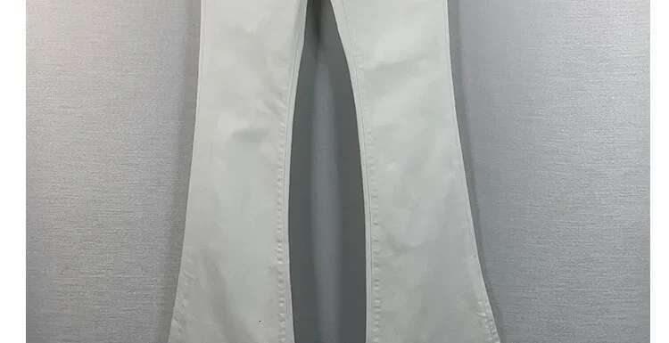 Women's Summer New White Slim Long Elegant Ladies Jeans