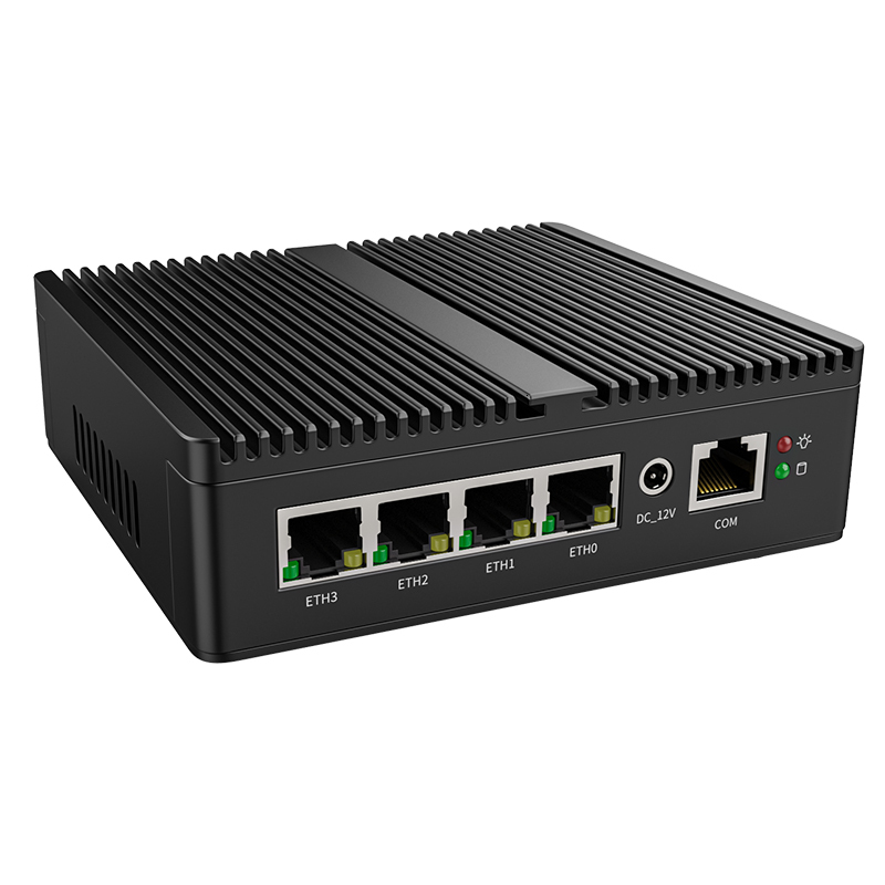 Fanless Mini PC Intel Alder Lake N100 N5105 Soft Router 4x Intel 226 2.5GBPs LAN HD DP pfSense Firewall Appliance ESXI AES-NI
