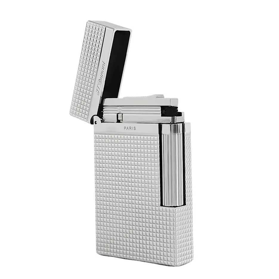 Luxury Ligne 2 Cigarette Lighter Bright Sound Smoking Men Metal Gas Inflatable Butane Flame Tobacco Lighters 100% New DropshipC250315