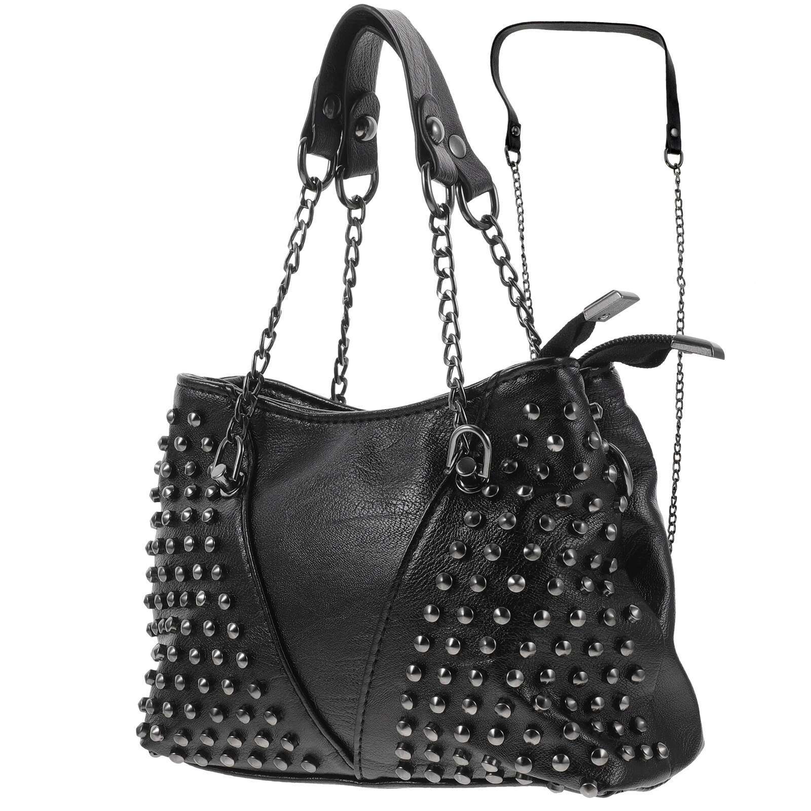 2025 new one-piece chain PU handbag, large capacity crossbody bag, women's designer fashion shoulder bag