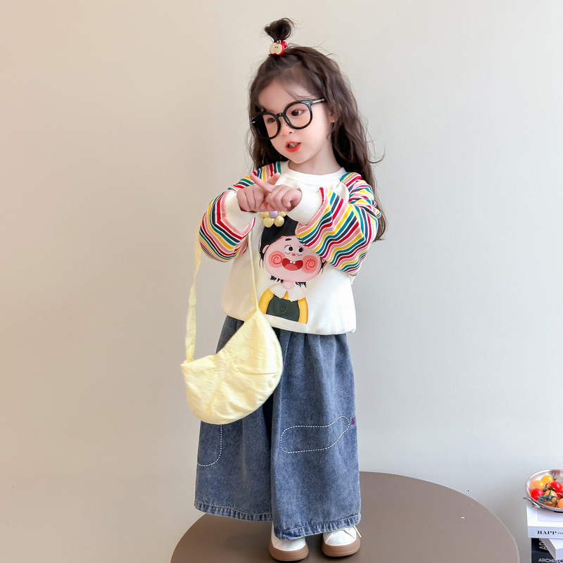 Ddmyshoesvip Hoodie And Autumn New Style Western Children S Fashion Trend Girls Baby Spring Clothing Top