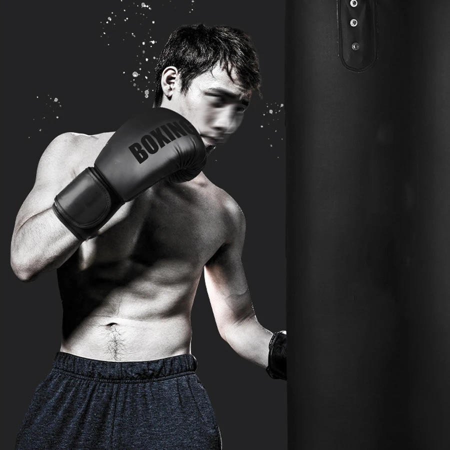 Professional Boxing Gloves 12oz Suitable For Adults Mma Kickboxing Partition Muay Thai Sanda Training 250314