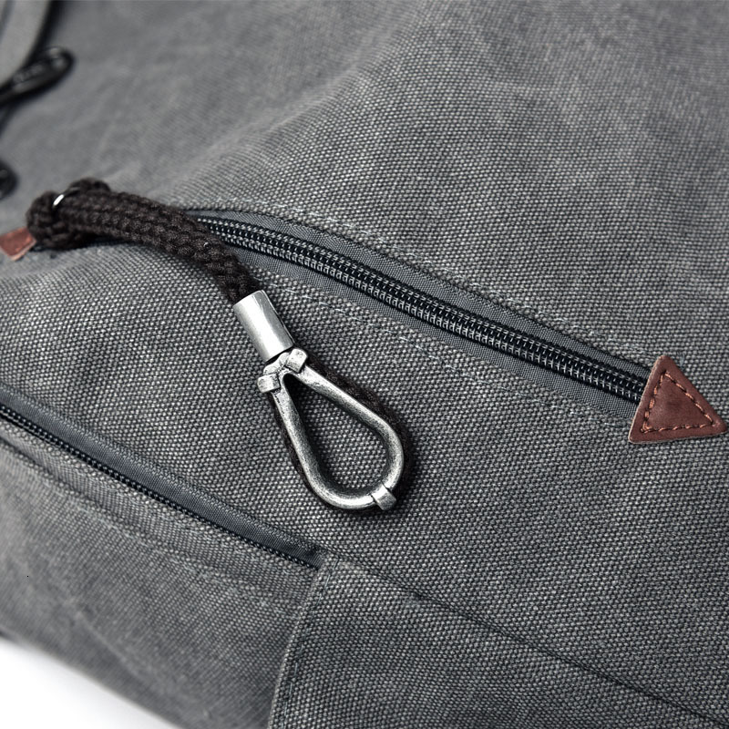 Fashionable and trendy casual canvas backpack, travel bag, high school student backpack for men, designer bag