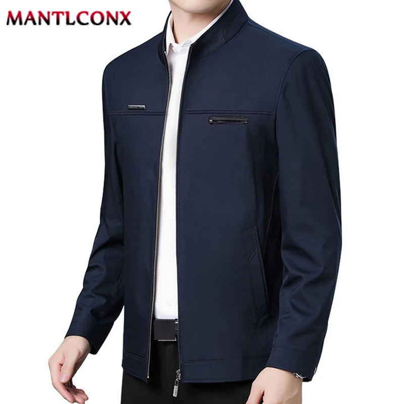 Solid color mens jacket casual business mens autumn jacket office jacket mens social jacket mens jacket spring item 250312