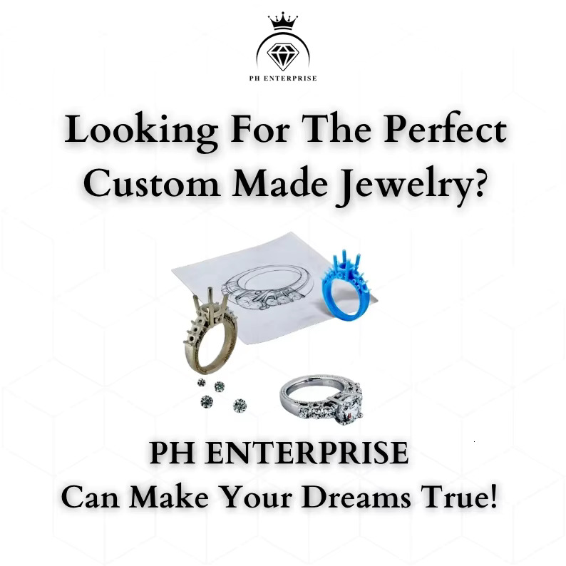 Luxury Custom Jewelry Hip Hop Ring Crafted in 925 Sterling Silver Moissanite Round Brilliant Cut Diamond with VVS Clarity