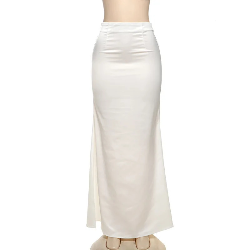 Leosoxs Retro White Two Piece Tight Set Sleeves Lace Tube TopTight Pants Elegant Party Evening Dress 250312