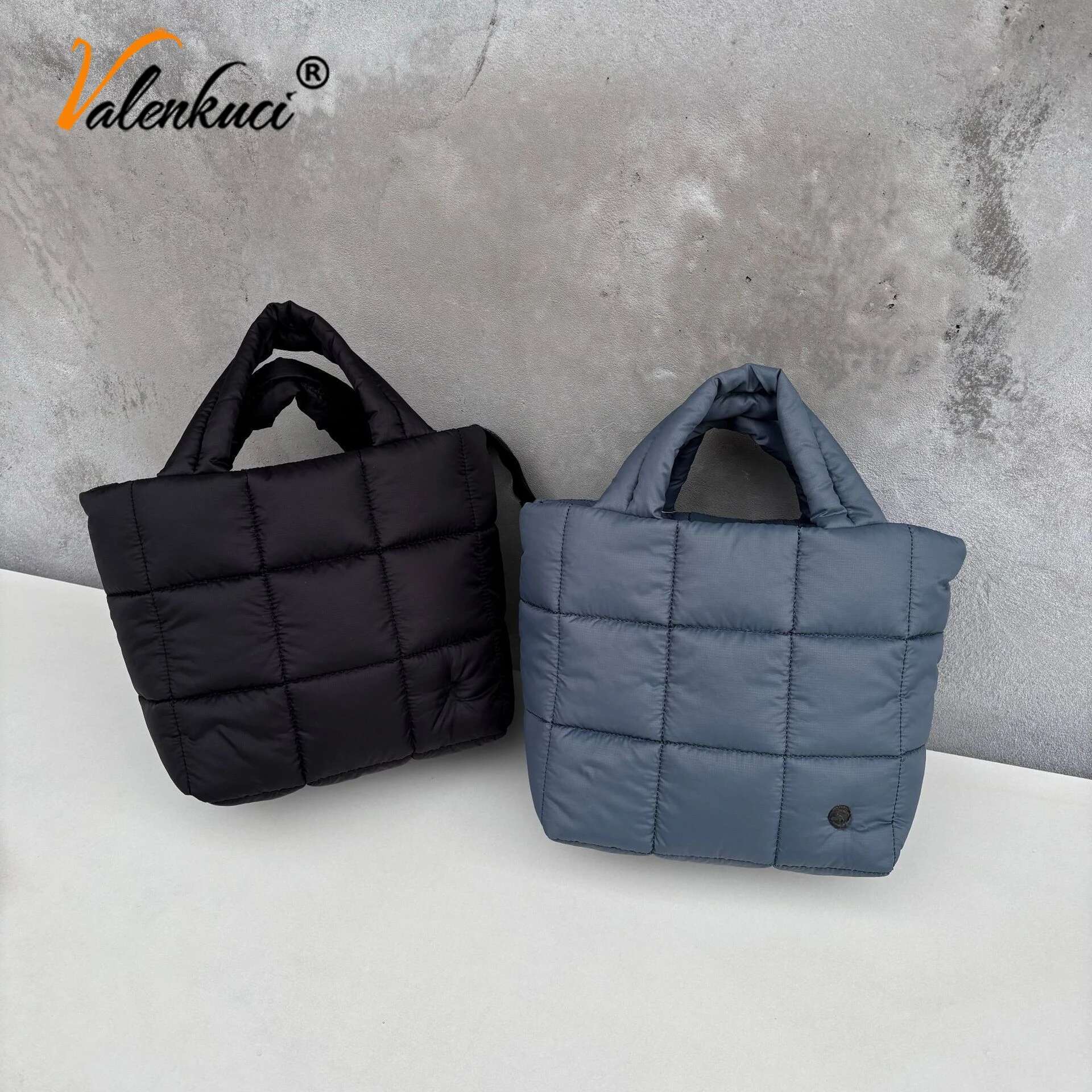 Lemon Down Puff High-End Fashion Handbag, Crossbody Bag, Tote Women's Bag