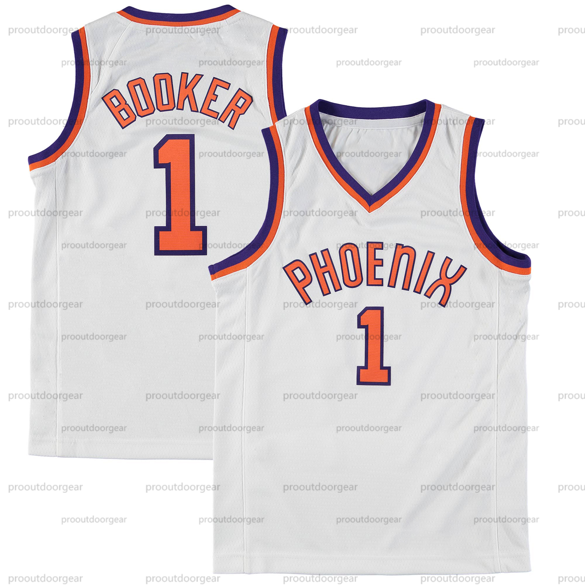 Booker Durant 2025 Basketball Jersey Beal Allen Custom Jerseys Sweatshirt - Embroidered