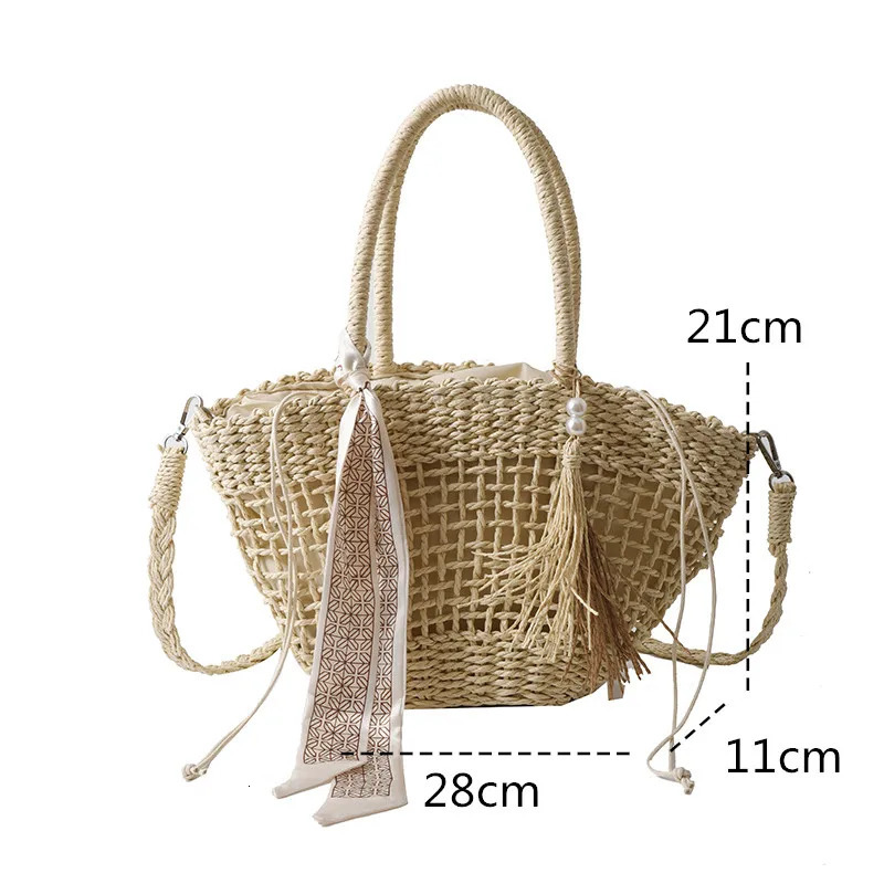 Bag Ladies Beach Woven Summer Tote, Straw Handbags For Summer, Casual Shoulder Crossbody, Handmade Hot Braided Basket Vacation Clutch Tote, , Crossbod