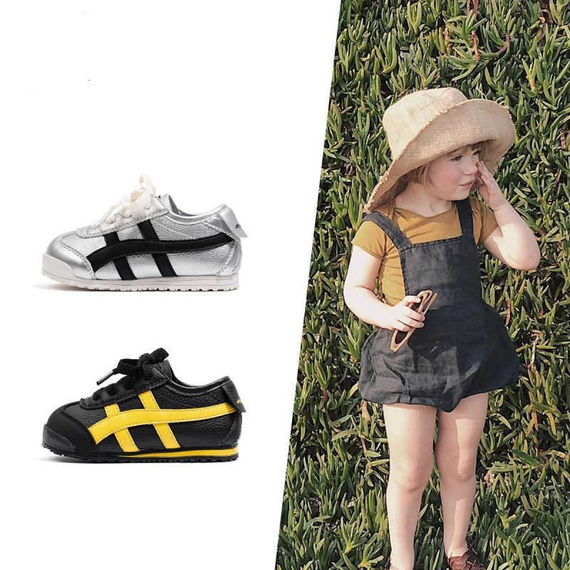 Athletic Outdoor Boys sports shoes spring styles girls shoes silver Forrest casual shoes soft soled womens baby board shoesY2503141FUF